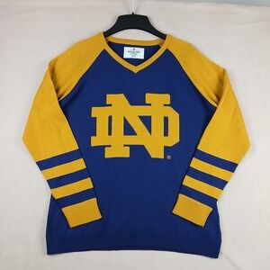 Notre Dame Emerson Medium Mens Sweater Varsity 20x26 **Fits A Small ** Acrylic